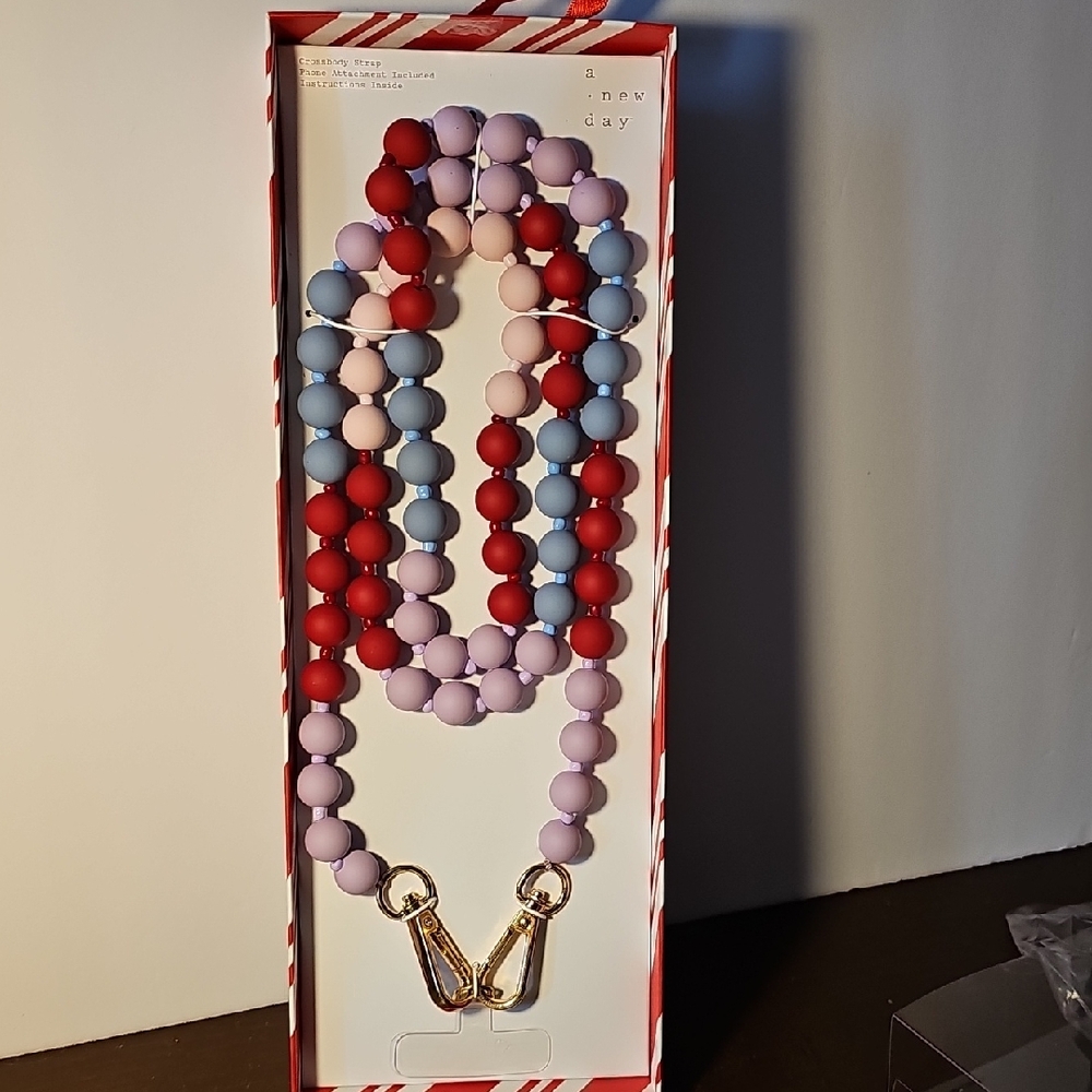 a new day Multicolor Beaded Key Holder